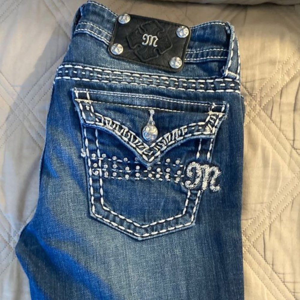 Miss Me Jeans Sz 29 straight cut